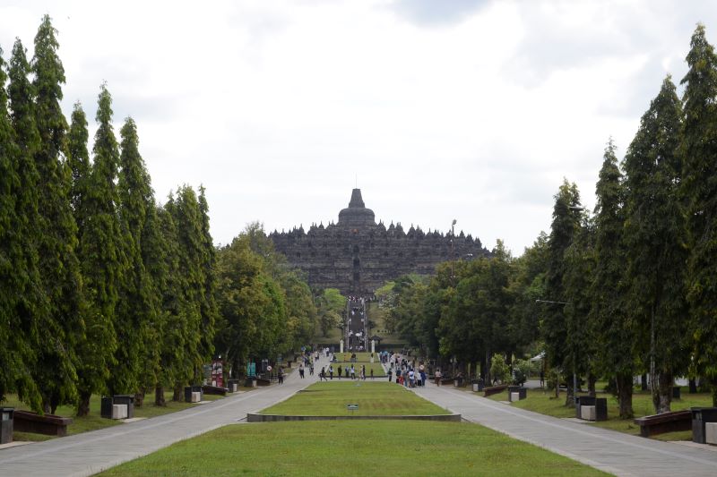 Zoomer sur l'image : Temple de Borobudur